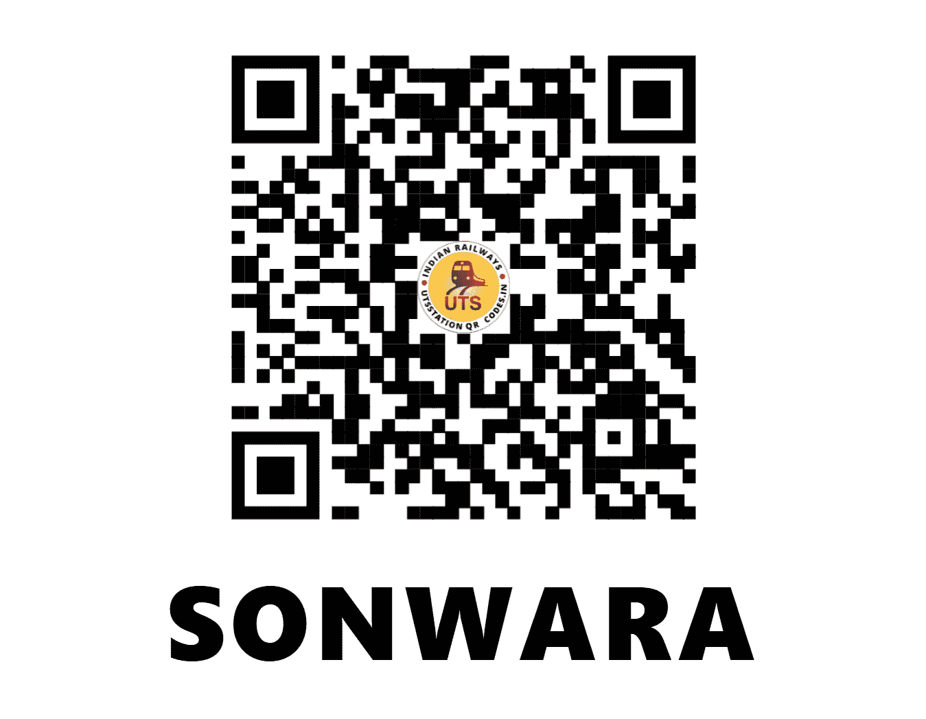 UTS QR Code for SONWARA - SWO - NR (HIMACHAL PRADESH)